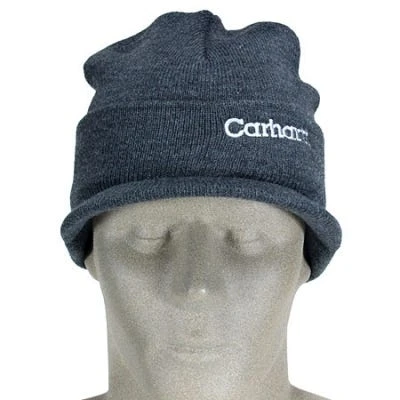 Carhartt Caps: Coal Heather Acrylic Knit Cap A164 CLH 5 Carhartt Caps: Coal Heather Acrylic Knit Cap A164 CLH - Image 3