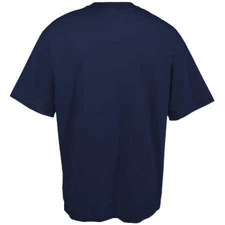 Carhartt Shirts: Men's Navy K84 NVY Cotton Short Sleeve Henley Shirt 5 Carhartt Shirts: Men's Navy K84 NVY Cotton Short Sleeve Henley Shirt - Image 3