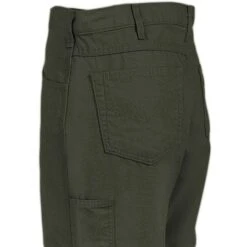 Carhartt Jeans: Men's Moss Flame Resistant Loose Fit Canvas Jeans FRB159 MOS -Carhartt picture 003