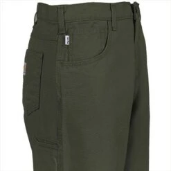 Carhartt Jeans: Men's Moss Flame Resistant Loose Fit Canvas Jeans FRB159 MOS -Carhartt picture 004