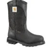 Carhartt Boots: Women's CWP1151 Black Waterproof Slip Resistant Wellington Work Boot -Carhartt sewbcmge