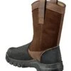 Carhartt Boots: Men's CMF1721 Brown Composite Toe Met Guard Waterproof Pull On Work Boot -Carhartt umhvvllq